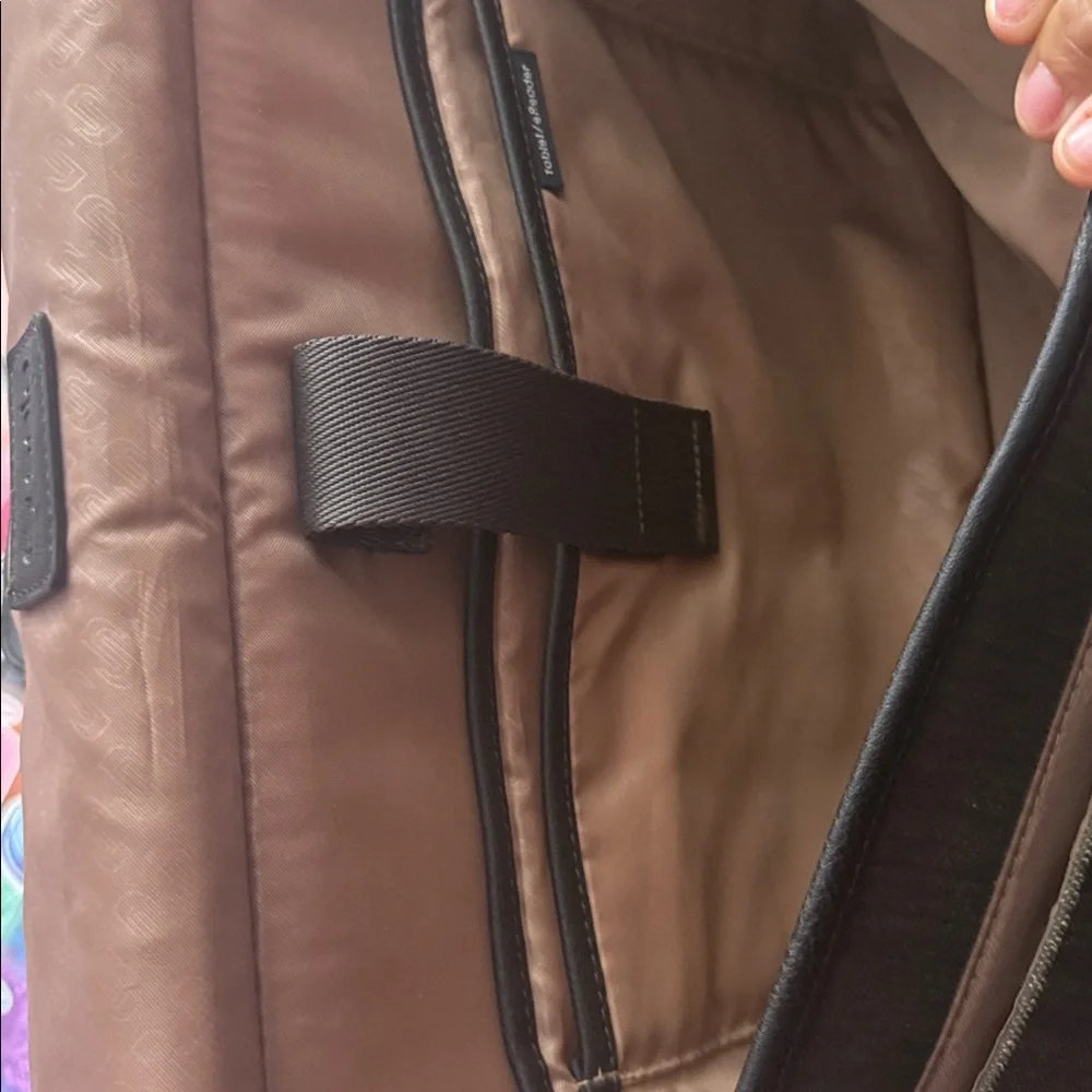 Stylish Black Leather Men's Bag